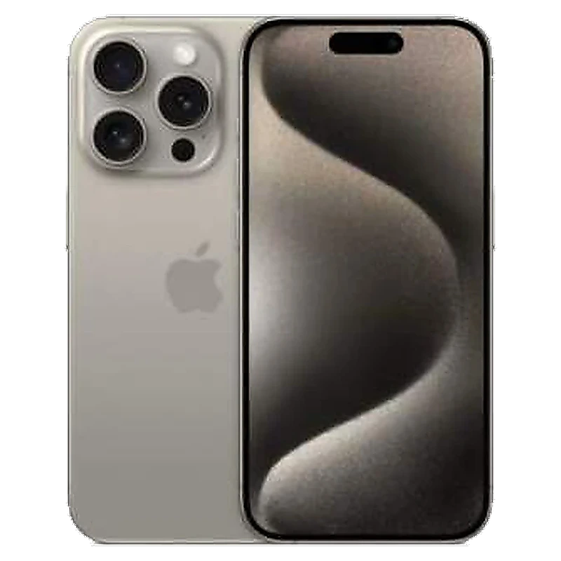 Apple iPhone 15 Pro in Natural Titanium